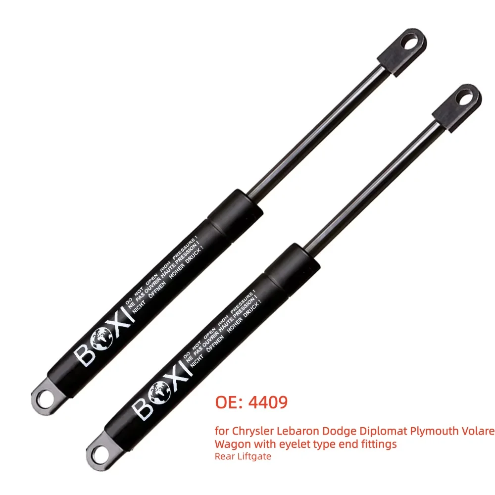 2pcs Tailgate Lift Support for Chrysler Lebaron Dodge Diplomat Plymouth Volare Wagon with eyelet type end fittings Lift Struts
2pcs Tailgate Lift Support for Chrysler Lebaron Dodge Diplomat Plymouth Volare Wagon with eyelet type end fittings Lift Struts