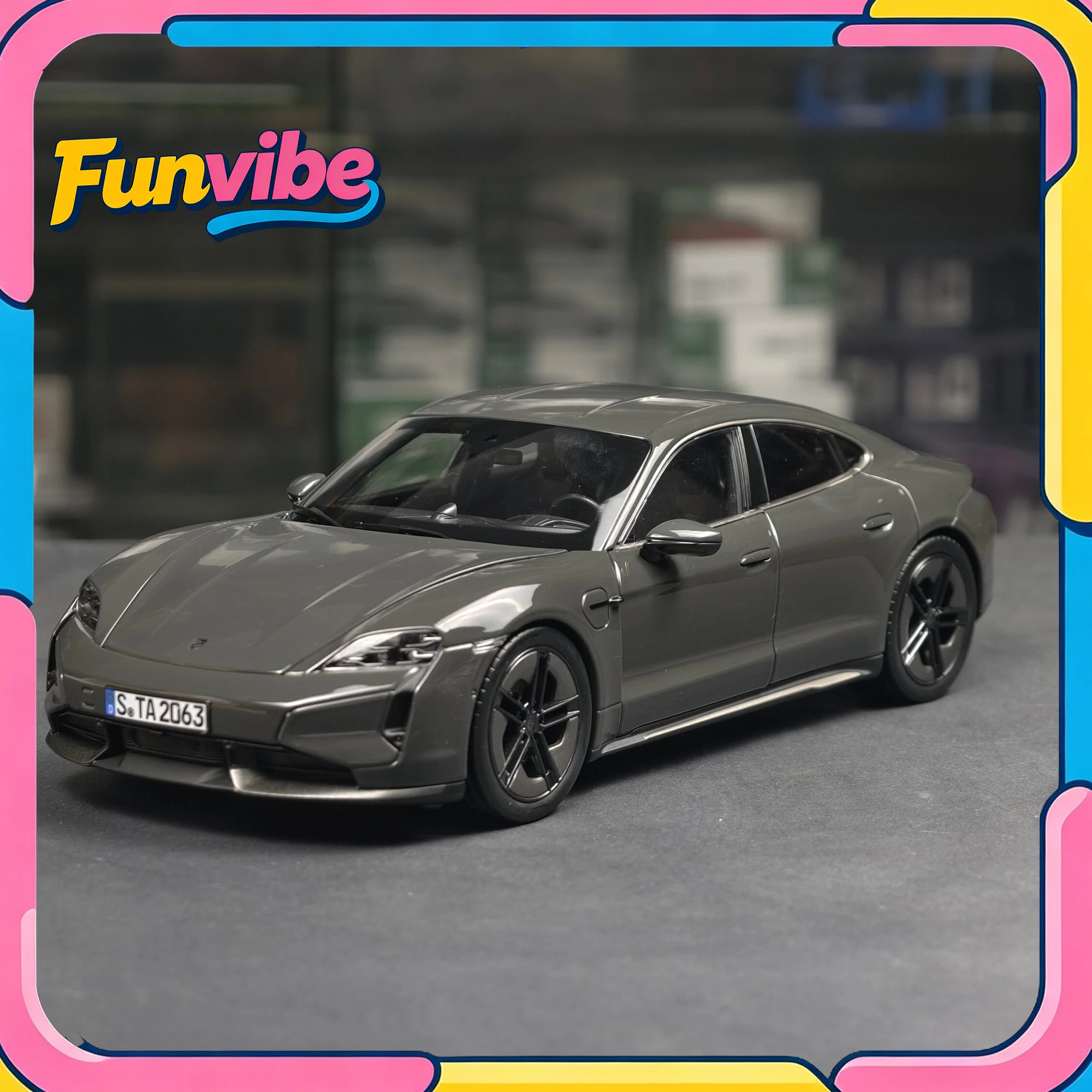 NOREV 1/18 Porsche Taycan Turbo S 2024 Electric Sports Car Alloy Diecast Car Model Simulation Collection Cars Model Boy Toy Gift
NOREV 1/18 Porsche Taycan Turbo S 2024 Electric Sports Car Alloy Diecast Car Model Simulation Collection Cars Model Boy Toy Gift