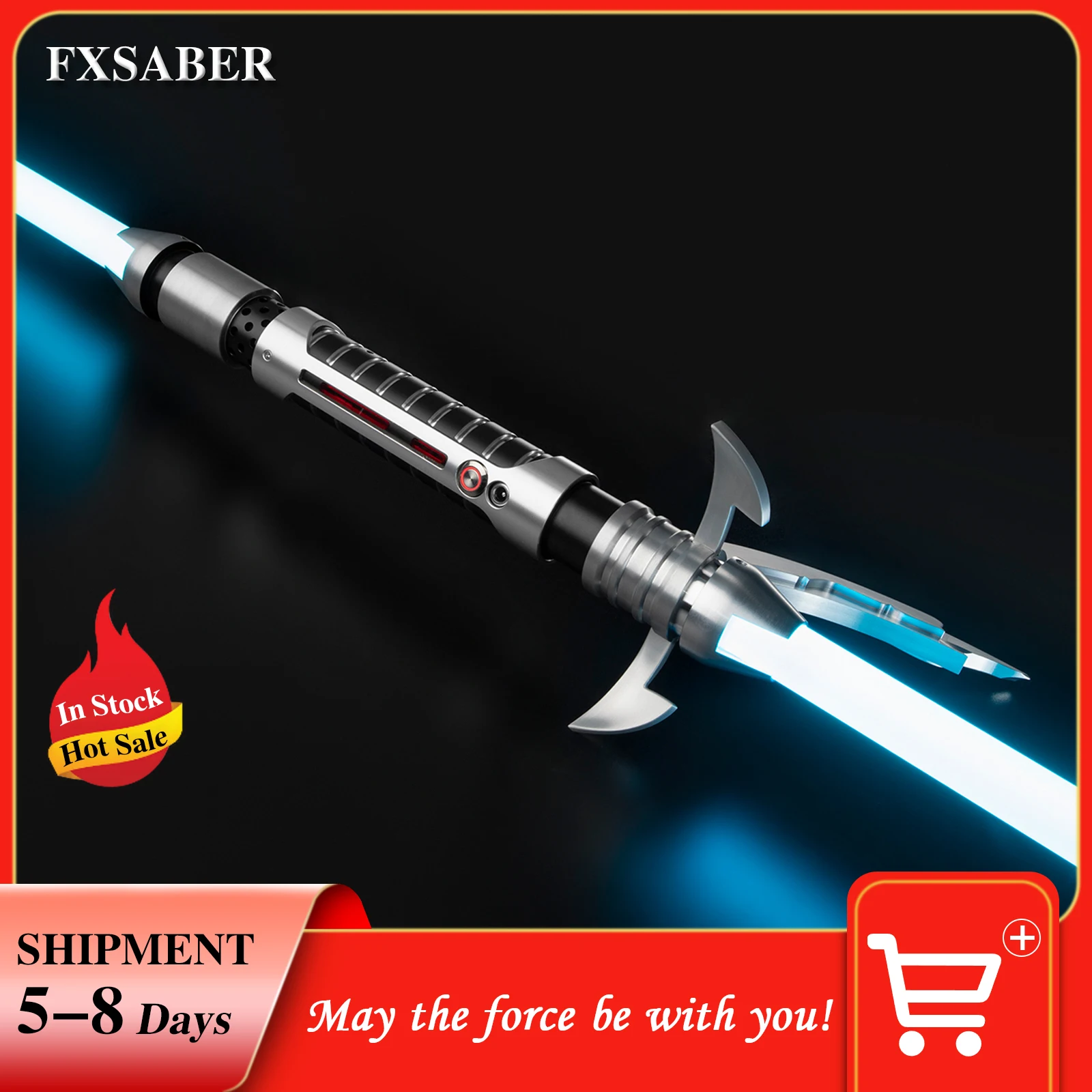 FXSABER Old Man Maul Xeno Pixel Lightsaber Smooth Swing LED Sword Metal Handle Lightsaber for dueling
FXSABER Old Man Maul Xeno Pixel Lightsaber Smooth Swing LED Sword Metal Handle Lightsaber for dueling