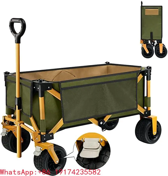 Stainless Steel Multi-Functional Folding Trolley Large Capacity Portable Carrier for Outdoor Camping Beach OEM Customizable
Stainless Steel Multi-Functional Folding Trolley Large Capacity Portable Carrier for Outdoor Camping Beach OEM Customizable