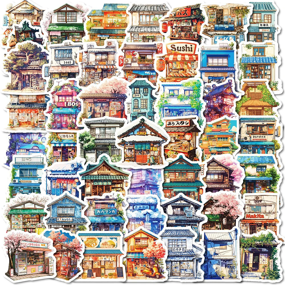 10/30/50pcs Japan Style Retro Street Store Stickers Cute Cartoon Waterproof Decals Phone Suitcase Luggage Decoration Sticker Toy
10/30/50pcs Japan Style Retro Street Store Stickers Cute Cartoon Waterproof Decals Phone Suitcase Luggage Decoration Sticker Toy