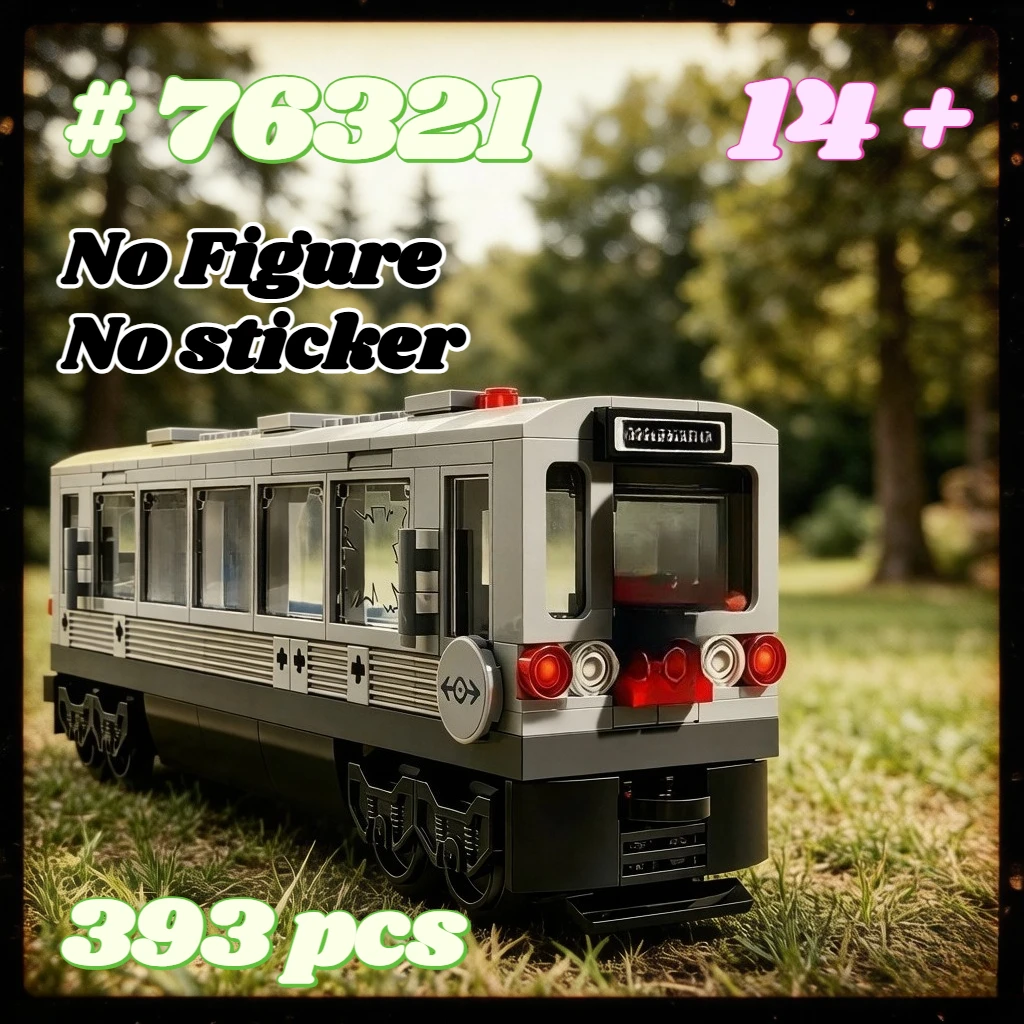 War of Subway Trains 76321 Building Blocks Sets Suitable for Birthday Gifts Compatible with Legoed Particles,393pcs.
War of Subway Trains 76321 Building Blocks Sets Suitable for Birthday Gifts Compatible with Legoed Particles,393pcs.