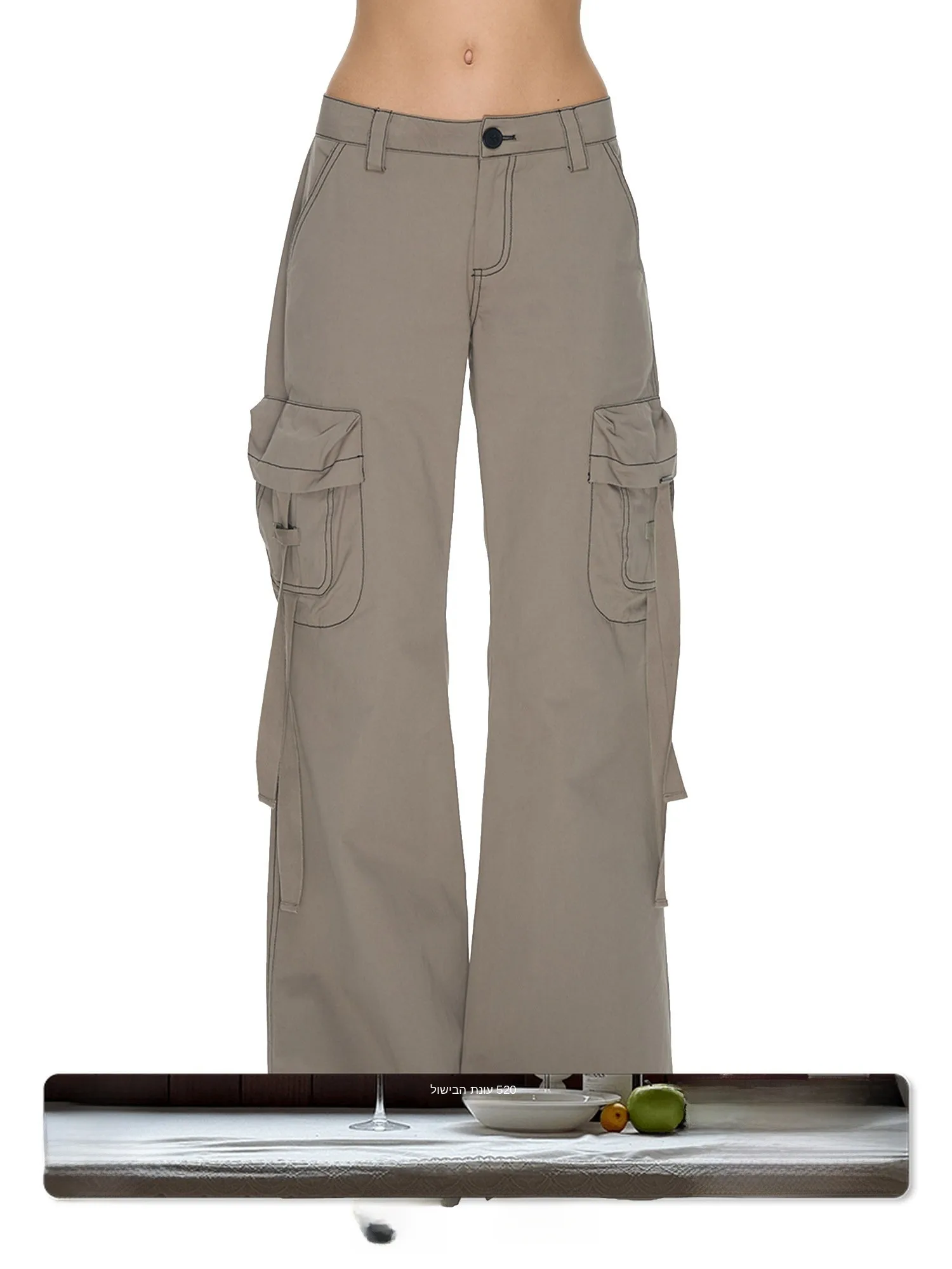 NECY Low Waist Casual Pants Women's Large Pocket Design Quality Loose Wide Leg Workwear Trousers Spring Cotton Casual Pants
NECY Low Waist Casual Pants Women's Large Pocket Design Quality Loose Wide Leg Workwear Trousers Spring Cotton Casual Pants