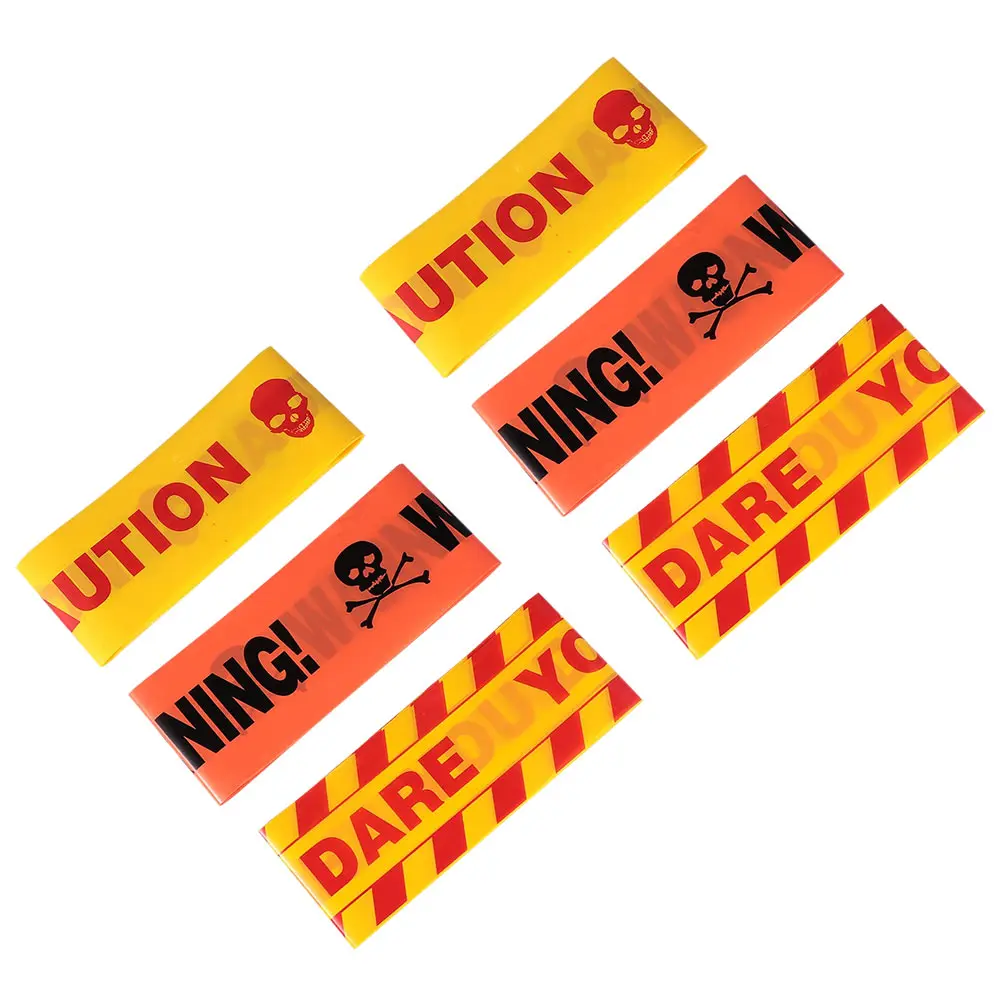 6pcs Halloween Cordon Tape Danger Warning Line Decor Isolation Skull Plastic Party Supplies Festive Atmosphere Home Decor
6pcs Halloween Cordon Tape Danger Warning Line Decor Isolation Skull Plastic Party Supplies Festive Atmosphere Home Decor
