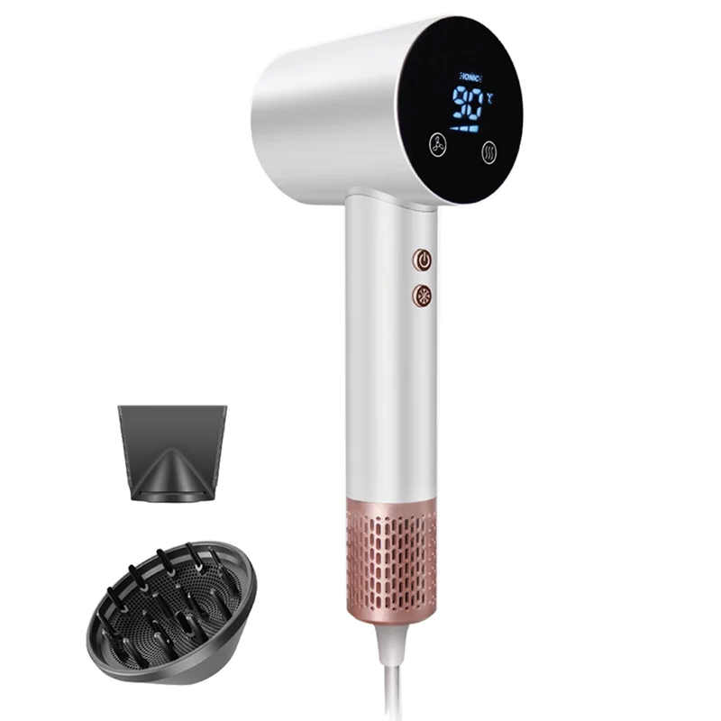 A67P-Super Hair Dryer For Hair 220-240V 1500W High Power Blow Dryer Styling Tool Professional Ionic Hairdryers EU Plug
A67P-Super Hair Dryer For Hair 220-240V 1500W High Power Blow Dryer Styling Tool Professional Ionic Hairdryers EU Plug