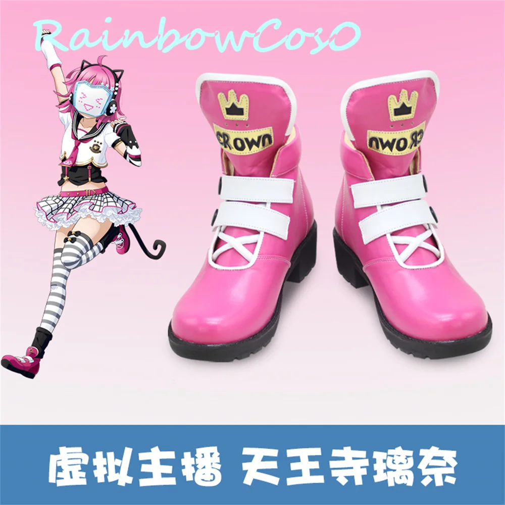Love Live LoveLive nijiguan, старшая школа, Idol клуб Tennouji Rina, обувь для косплея, сапоги, игра аниме, Хэллоуин, Рождество w2458
Love Live LoveLive nijiguan, старшая школа, Idol клуб Tennouji Rina, обувь для косплея, сапоги, игра аниме, Хэллоуин, Рождество w2458
