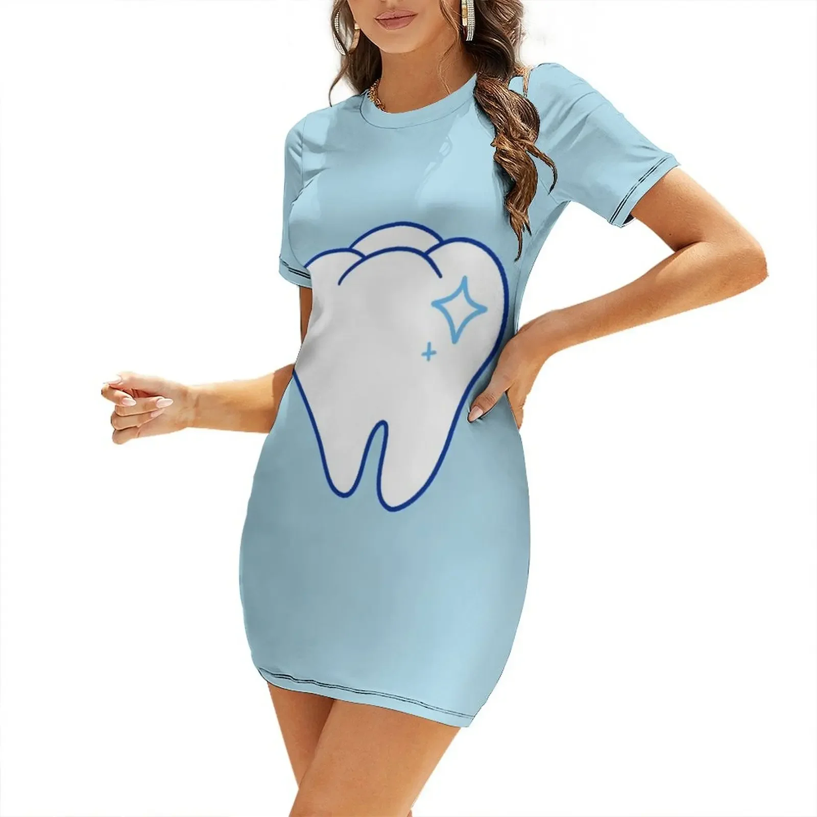 Sparkle Tooth Short-Sleeved Dress clothes for woman dress summer 2026 women cocktail dresses beach outfits for women
Sparkle Tooth Short-Sleeved Dress clothes for woman dress summer 2026 women cocktail dresses beach outfits for women