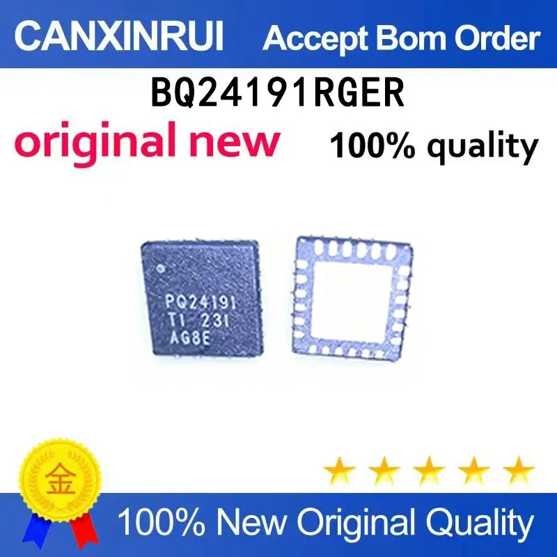 (5-100 pieces)BQ24191RGER BQ24191 PQ24191 24191 QFN Brand New
(5-100 pieces)BQ24191RGER BQ24191 PQ24191 24191 QFN Brand New