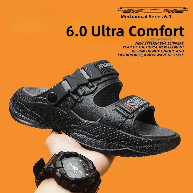 Men's Summer Casual Sandals Anti-Slip Driving Beach Slippers Comfortable Outdoor Slippers Breathable Slip-On EVA Material
Men's Summer Casual Sandals Anti-Slip Driving Beach Slippers Comfortable Outdoor Slippers Breathable Slip-On EVA Material
