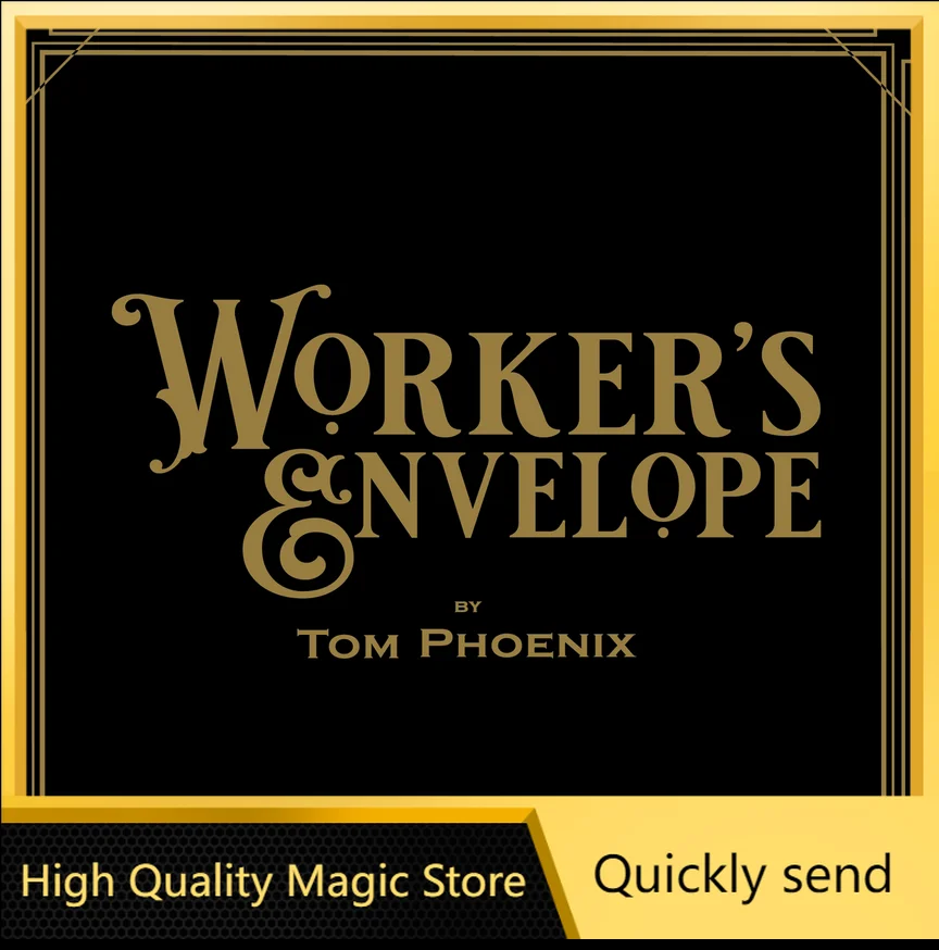 Рабочий конверт от Тома Феникса Волшебные трюки (Загрузка высококачественного магического магазина)
Рабочий конверт от Тома Феникса Волшебные трюки (Загрузка высококачественного магического магазина)