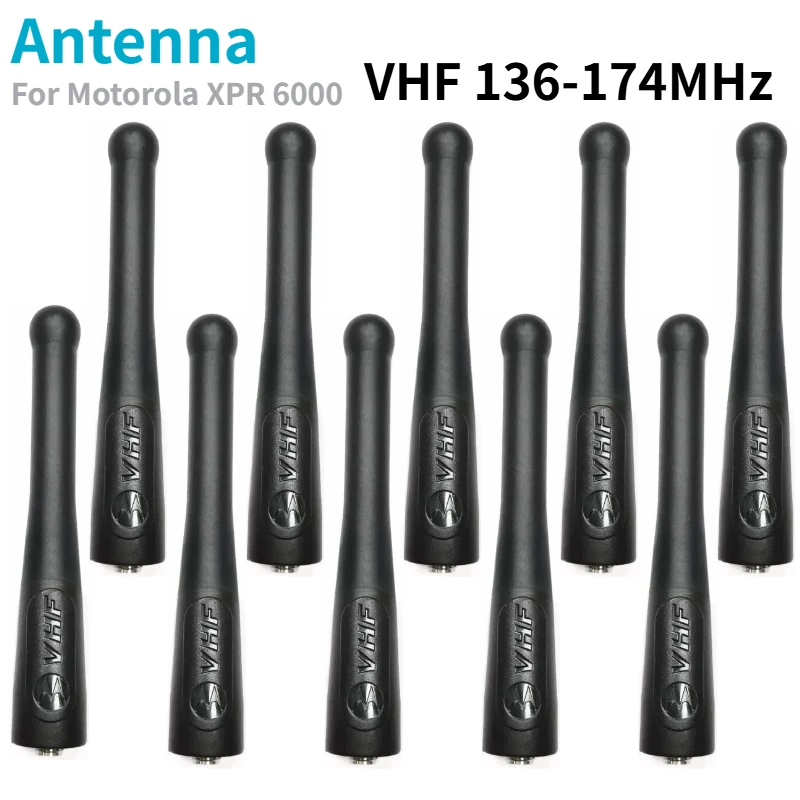 10PCS VHF 136-174MHz Antenna 9CM for Motorola XiR P8268 P8200 P8260 XPR6550 6000 HT1000 MTS2000 Digital Portable Radio Antenna
10PCS VHF 136-174MHz Antenna 9CM for Motorola XiR P8268 P8200 P8260 XPR6550 6000 HT1000 MTS2000 Digital Portable Radio Antenna