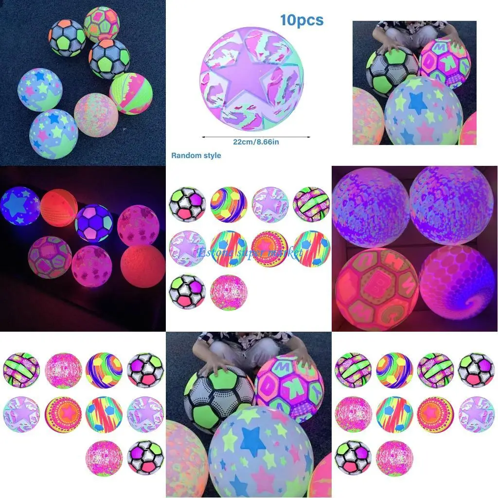 090B 10 Pieces Light Up Beach Volleyball For Indoor and Outdoor Exercise Fitness
090B 10 Pieces Light Up Beach Volleyball For Indoor and Outdoor Exercise Fitness