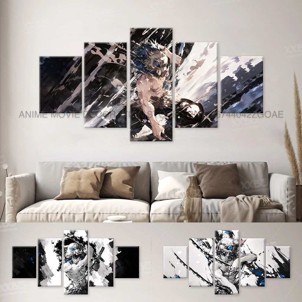 Anime Demon Slayer Hashibira Inosuke Character Canvas Wall Art Printed Pictures Poster Home Decoration Room Frameless Paintings
Anime Demon Slayer Hashibira Inosuke Character Canvas Wall Art Printed Pictures Poster Home Decoration Room Frameless Paintings