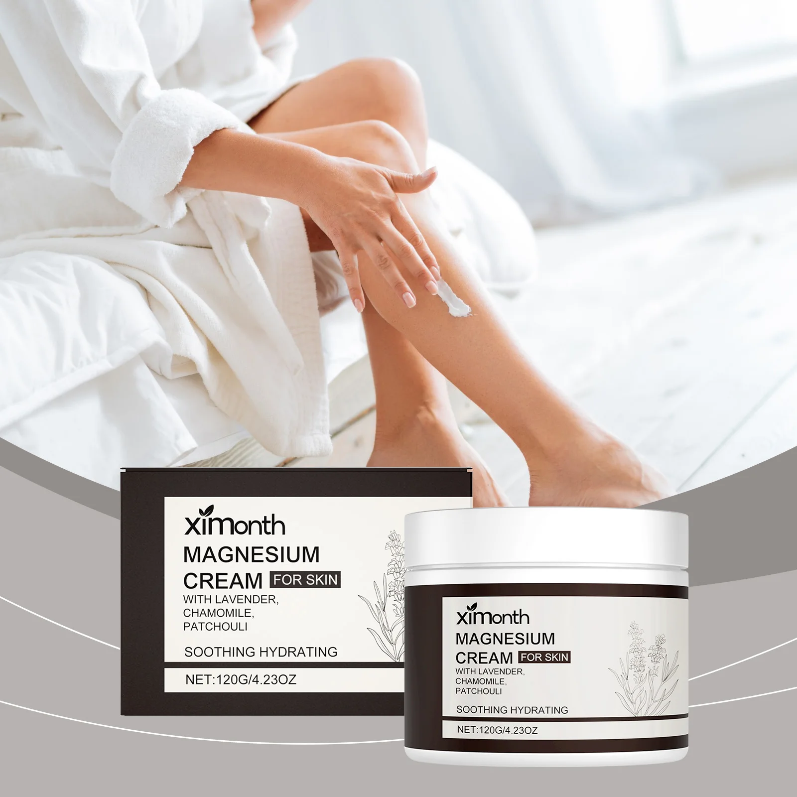 Body Care Magnesium Cream for Gentle Moisturizing, Nourishing Skin, Supporting Post-Workout Care & Refreshing Skincare Effect
Body Care Magnesium Cream for Gentle Moisturizing, Nourishing Skin, Supporting Post-Workout Care & Refreshing Skincare Effect