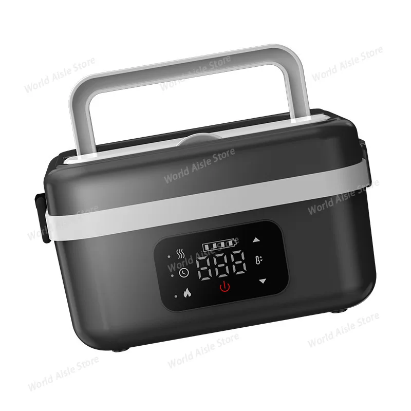 Portable Wireless Lunch Box Heating Water-free Bento Box Large Capacity Insulated Lunch Box For Travel/Office LCD Display
Portable Wireless Lunch Box Heating Water-free Bento Box Large Capacity Insulated Lunch Box For Travel/Office LCD Display