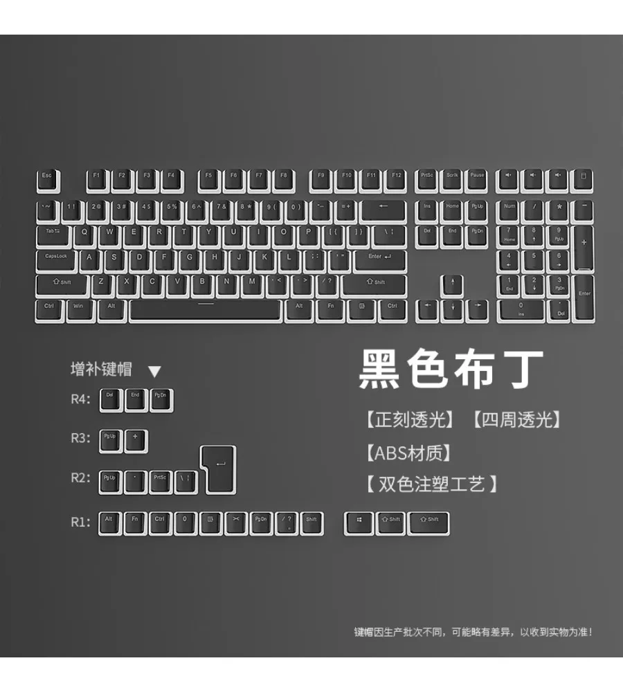 Double leather milk pudding mechanical keyboard small full set of 130 keycaps 61/68/84/87/98
Double leather milk pudding mechanical keyboard small full set of 130 keycaps 61/68/84/87/98