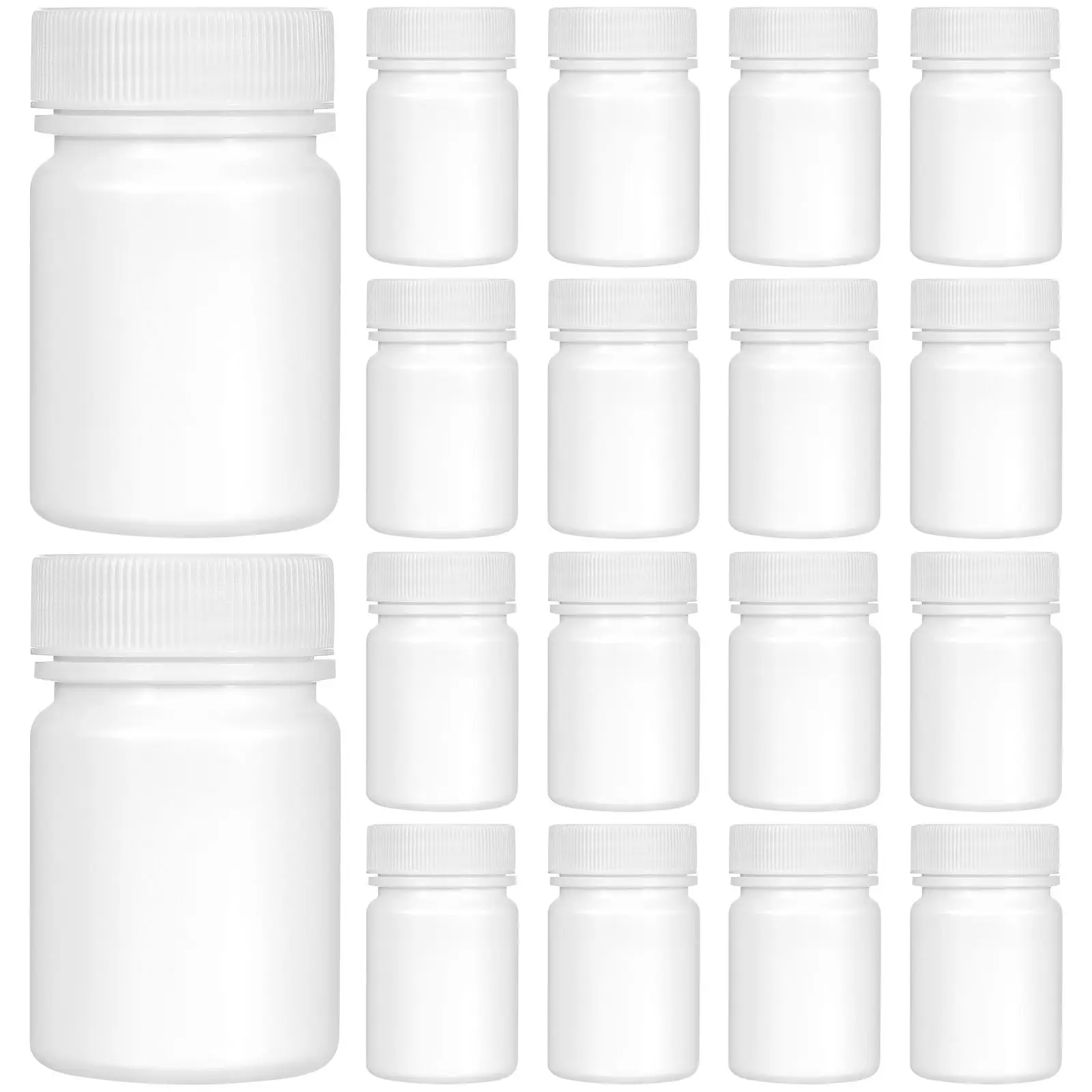 20pcs White 50ml Thick Pill Box for Travel Portable Container Spiral Structure Enough Space Healthy Material Unique Design Pill
20pcs White 50ml Thick Pill Box for Travel Portable Container Spiral Structure Enough Space Healthy Material Unique Design Pill