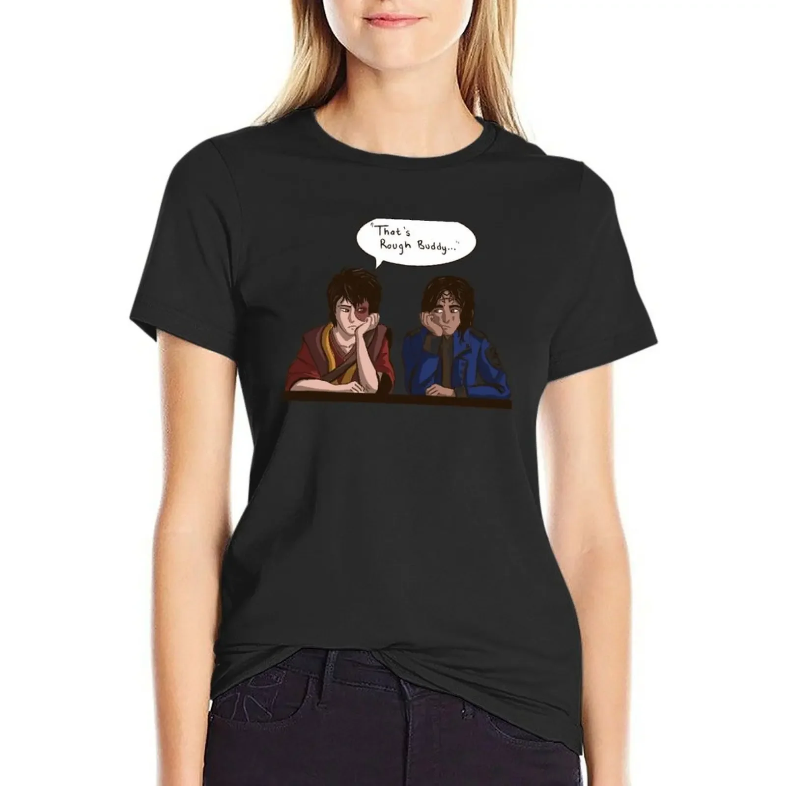 Kaladin Meets Zuko T-Shirt plus sizes anime plus size tops t-shirt dress for Women plus size
Kaladin Meets Zuko T-Shirt plus sizes anime plus size tops t-shirt dress for Women plus size