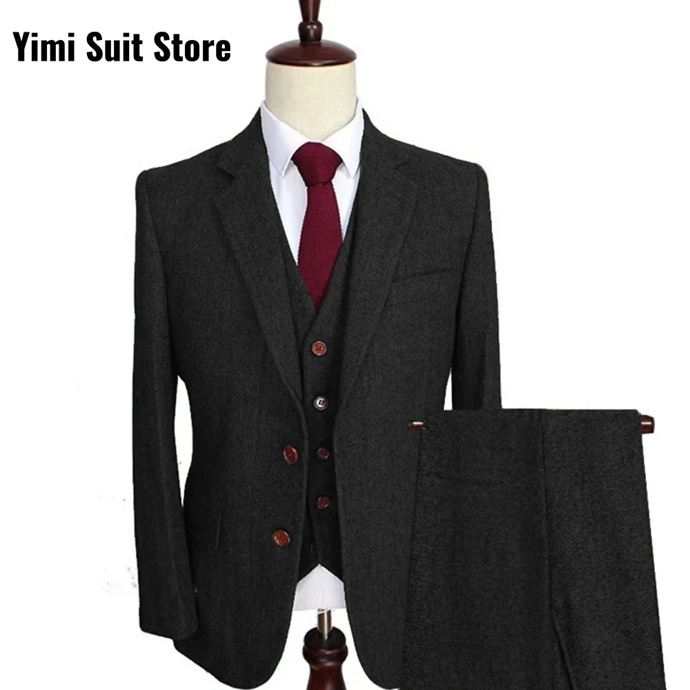 Men' Business Suits 3 Pieces Single Breasted Smart Casual Suits for Men Suit Blazer Sets Party Groom Suit Jacket+Vest+Pants
Men' Business Suits 3 Pieces Single Breasted Smart Casual Suits for Men Suit Blazer Sets Party Groom Suit Jacket+Vest+Pants