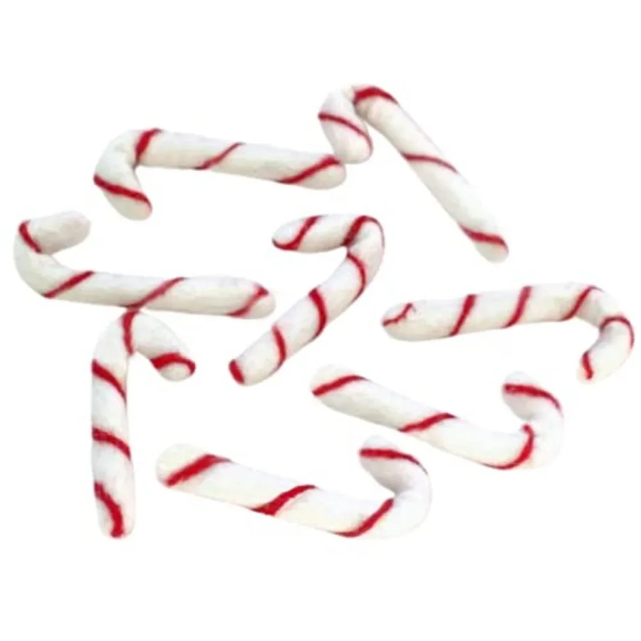 Wool Felt Candy Cane Shapes, 2.5-3" Tall, White with Red Stripes, Handmade Felted Christmas Decor, Set of 3, 5 or 10, Holiday B
Wool Felt Candy Cane Shapes, 2.5-3" Tall, White with Red Stripes, Handmade Felted Christmas Decor, Set of 3, 5 or 10, Holiday B