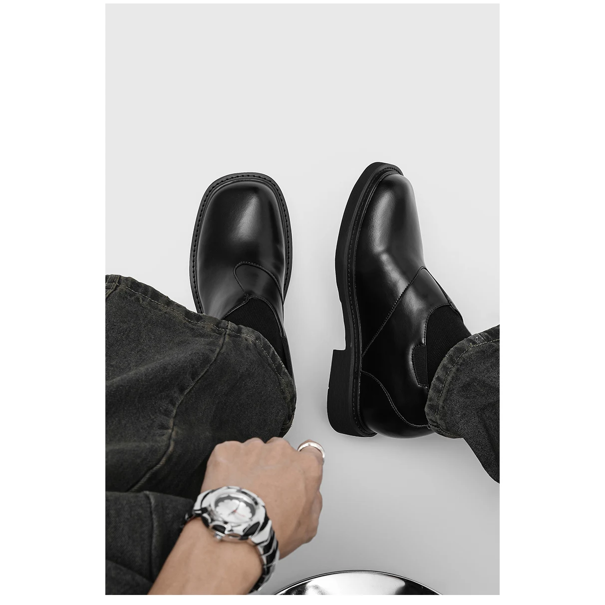 Men's Casual Slip-On Loers Bla Busin Formal Leather oes Spring Autumn High Rise oes Comfortable Faionable
Men's Casual Slip-On Loers Bla Busin Formal Leather oes Spring Autumn High Rise oes Comfortable Faionable