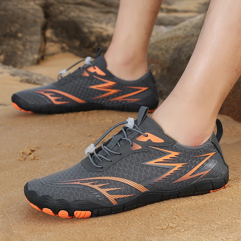 Unisex Lightweight Breathable Mesh Fitness Sports Shoes for Outdoor Beach Swimming Anti-Slippery Sports Footwear
Unisex Lightweight Breathable Mesh Fitness Sports Shoes for Outdoor Beach Swimming Anti-Slippery Sports Footwear