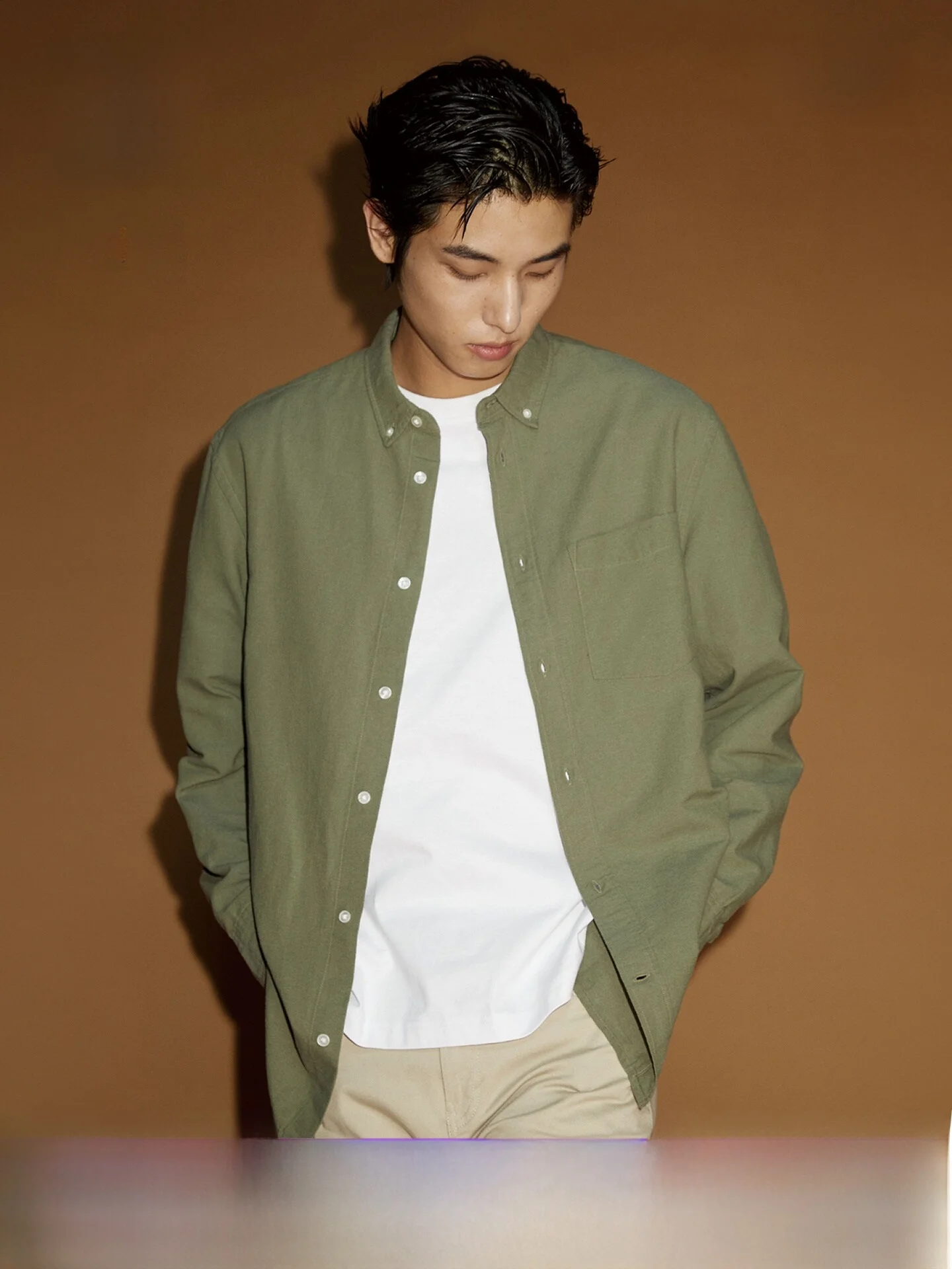 Faionable Ox Cloth irt Stand Fit Versatile HM Spring Men's Casual irt 03956 Long Sve Regular Length Open Ca...
Faionable Ox Cloth irt Stand Fit Versatile HM Spring Men's Casual irt 03956 Long Sve Regular Length Open Ca...