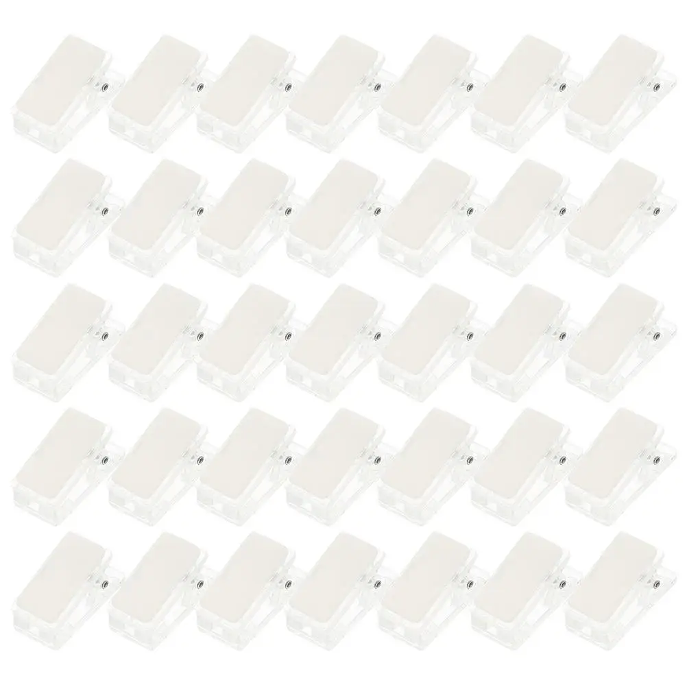 35 Pcs ID Holder Clear Wall Clips Tapestry Picture Transparent Spring Poster for Hanging Iron
35 Pcs ID Holder Clear Wall Clips Tapestry Picture Transparent Spring Poster for Hanging Iron