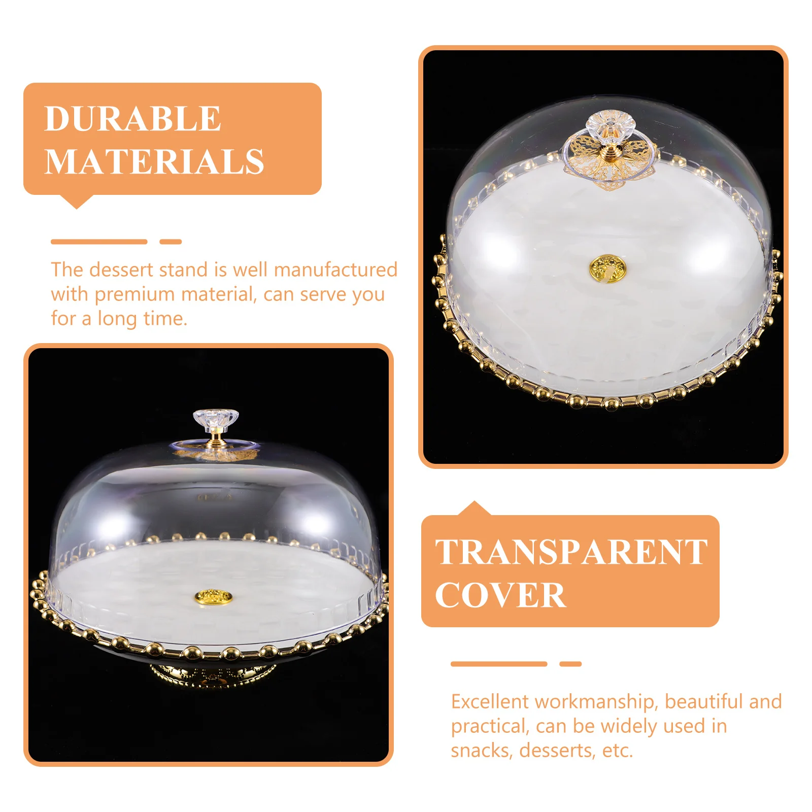 1Set Cake Plate Simple Shape Look Design Suitable for Parties Banquets Snacks Serving Tray Cake Stand Dessert Storage Plate
1Set Cake Plate Simple Shape Look Design Suitable for Parties Banquets Snacks Serving Tray Cake Stand Dessert Storage Plate