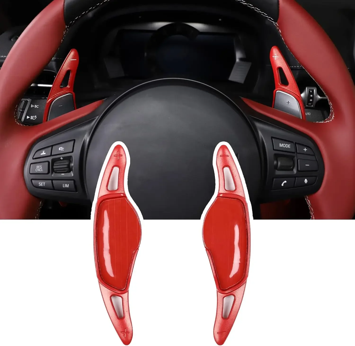 Aluminum Alloy Car Steering Wheel Extender Shifter Paddle For Toyota GR SUPRA A90 A91 MK5 2.0 3.0 2019-2025 Styling Accessories
Aluminum Alloy Car Steering Wheel Extender Shifter Paddle For Toyota GR SUPRA A90 A91 MK5 2.0 3.0 2019-2025 Styling Accessories