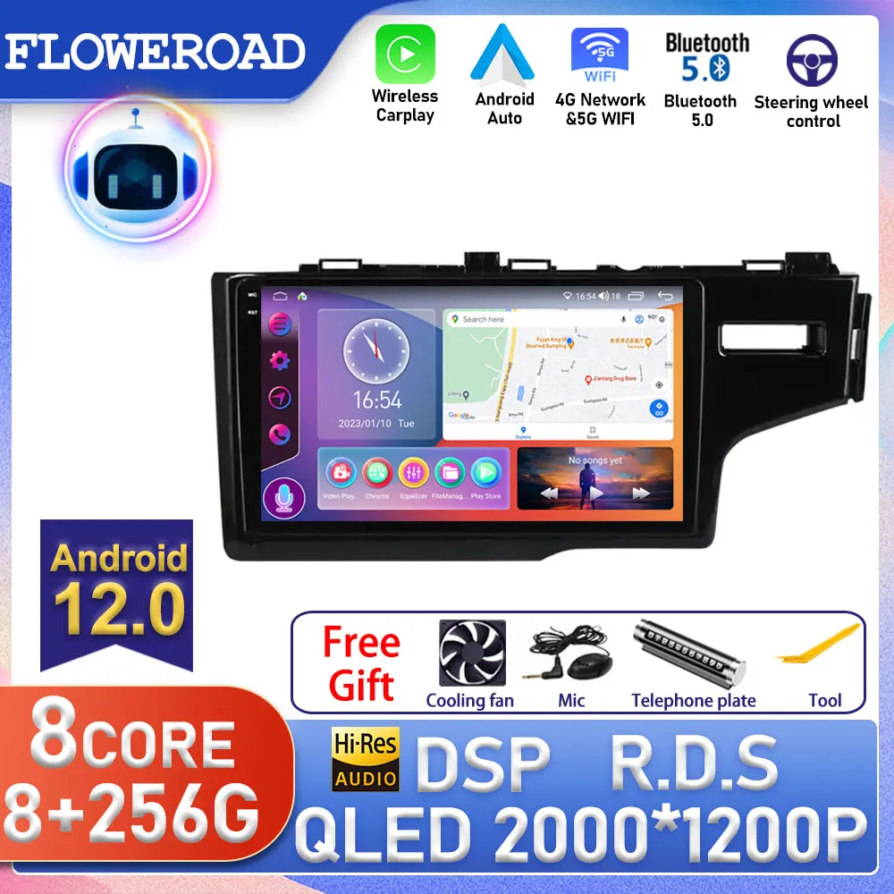 Автомагнитола на Android для Honda Fit 3 GK GH Jazz 2013-2020, автомагнитола, мультимедийный плеер, навигация GPS, головное устройство Carplay TV BT DSP Wifi
Автомагнитола на Android для Honda Fit 3 GK GH Jazz 2013-2020, автомагнитола, мультимедийный плеер, навигация GPS, головное устройство Carplay TV BT DSP Wifi