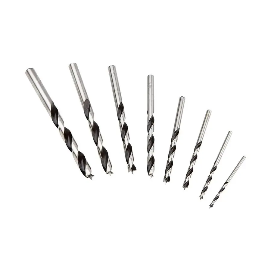 Brad Point Drill Bit Set for Wood, MDF amp Acrylic Fast, Clean Cuts with Beveled Edge Ideal for Pros amp DIY FSF134893 Made in A
Brad Point Drill Bit Set for Wood, MDF amp Acrylic Fast, Clean Cuts with Beveled Edge Ideal for Pros amp DIY FSF134893 Made in A