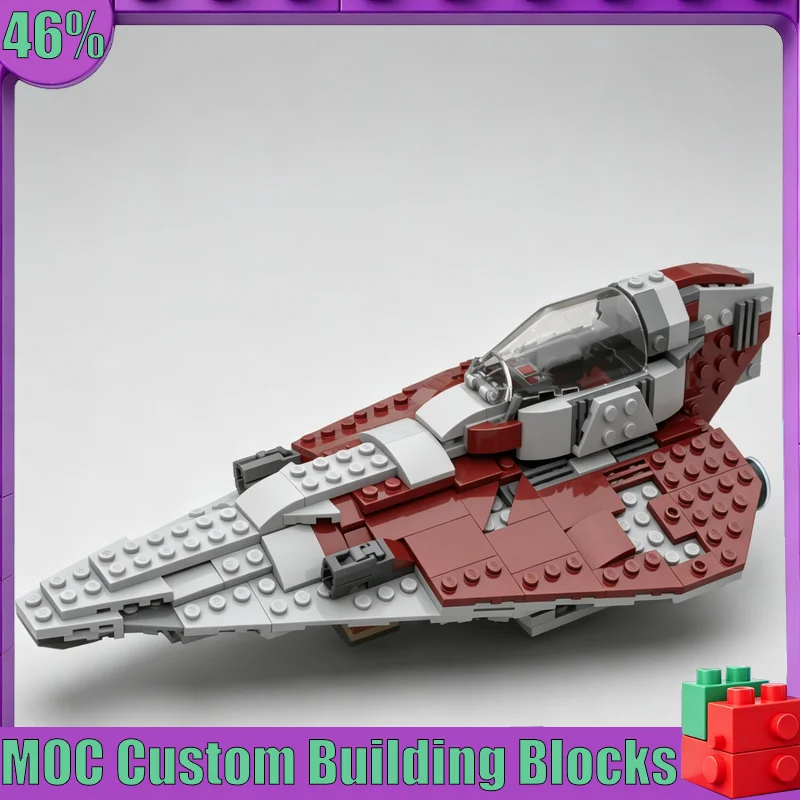 NEW 311PCS MOC Delta-7 Aethersprite Light Interceptor Spacecraft Model Custom Puzzle DIY Creative Assembly Educational Toy Gift
NEW 311PCS MOC Delta-7 Aethersprite Light Interceptor Spacecraft Model Custom Puzzle DIY Creative Assembly Educational Toy Gift