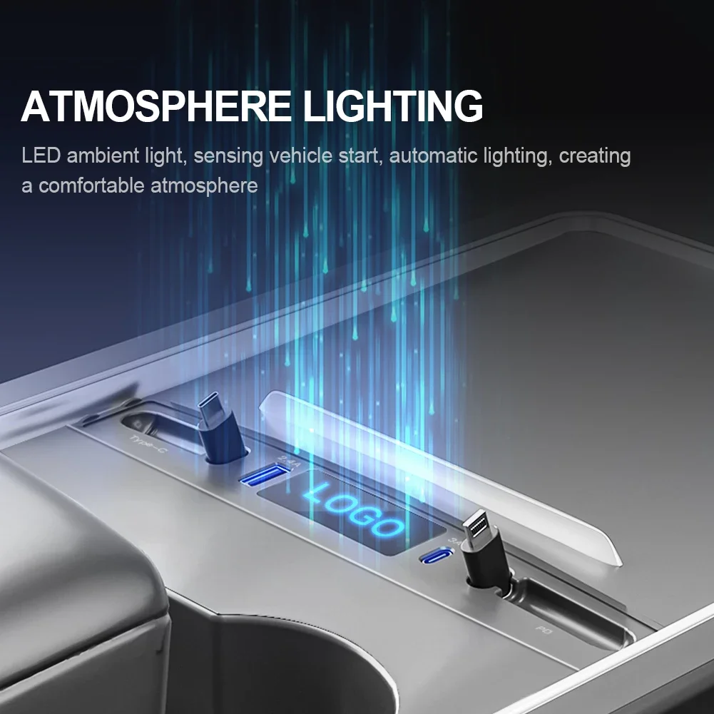 Docking Station 27W PD USB Centre Console Adapter Type C Expansion Dock Dual USB Digital Display QC3.0 for Tesla Model 3 Model Y
Docking Station 27W PD USB Centre Console Adapter Type C Expansion Dock Dual USB Digital Display QC3.0 for Tesla Model 3 Model Y