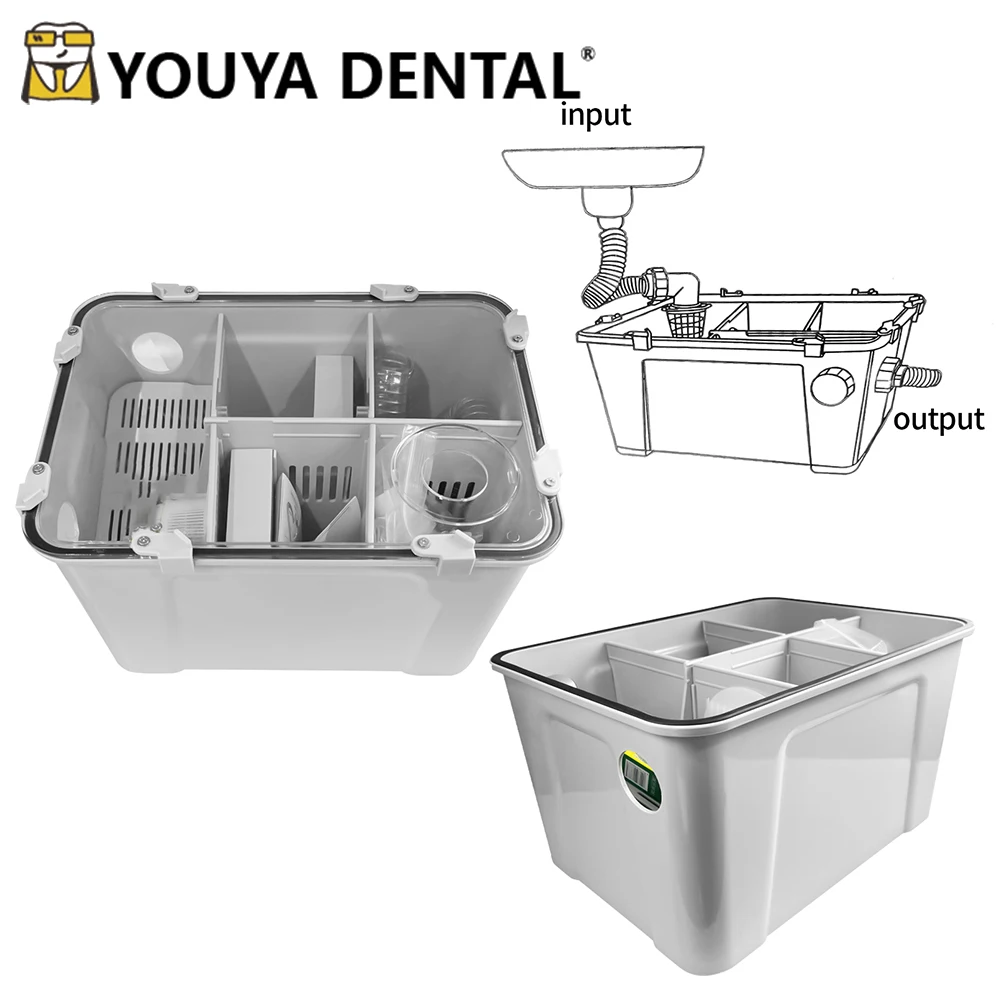 Dental Lab Gypsum Filter Stone Plaster Powder Trap Filter Dental Labboratory Equipment Gypsum Sedimentat Tank
Dental Lab Gypsum Filter Stone Plaster Powder Trap Filter Dental Labboratory Equipment Gypsum Sedimentat Tank