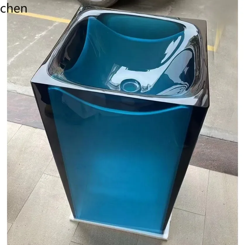 integrated floor-to-ceiling wash basin translucent artificial stone with face wash basin
integrated floor-to-ceiling wash basin translucent artificial stone with face wash basin