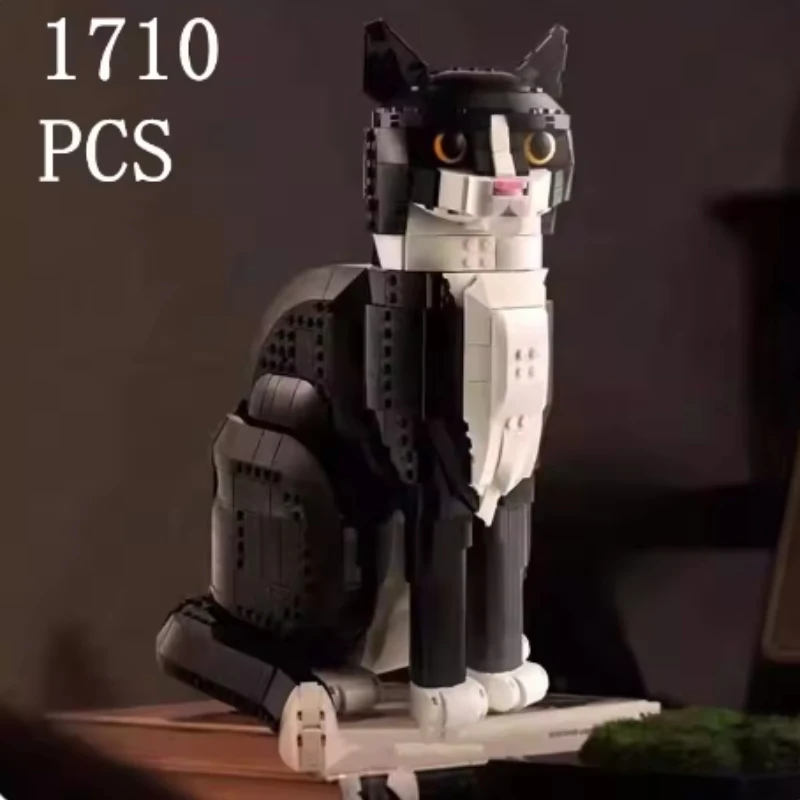 1710Pcs MOC New 21349 Tuxedo Cat Building Blocks Creative Cartoon Animal Assembly Toy Diy Educational Puzzle Toys Gift
1710Pcs MOC New 21349 Tuxedo Cat Building Blocks Creative Cartoon Animal Assembly Toy Diy Educational Puzzle Toys Gift