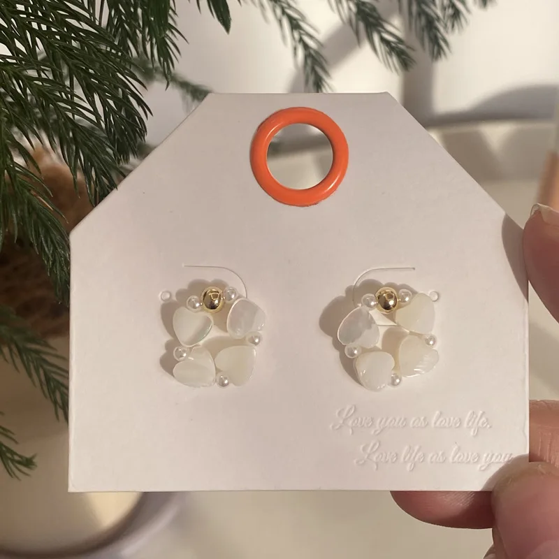 100PCS Colorful Eyelet Earring Display Cards 6×7cm White Paper Label NO Logo for Stud Earrings Jewelry Gift Packaging Wholesale
100PCS Colorful Eyelet Earring Display Cards 6×7cm White Paper Label NO Logo for Stud Earrings Jewelry Gift Packaging Wholesale