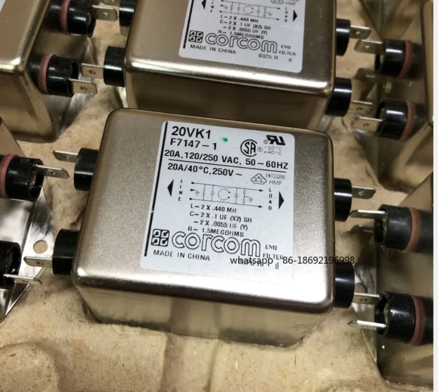 2026 Новый фильтр 20VK1F7141-1 20A CORCOM
2026 Новый фильтр 20VK1F7141-1 20A CORCOM