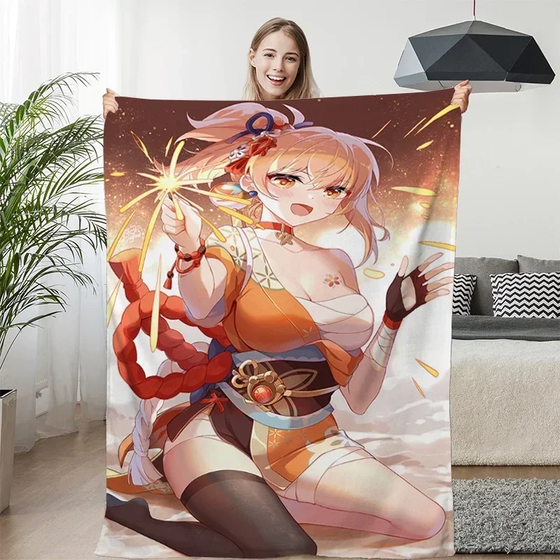 Winter Blanket Sofa King Size G-Genshin Digital Print Microfiber Bedding Warm Knee Bed Fleece Camping Fluffy Soft Blankets
Winter Blanket Sofa King Size G-Genshin Digital Print Microfiber Bedding Warm Knee Bed Fleece Camping Fluffy Soft Blankets