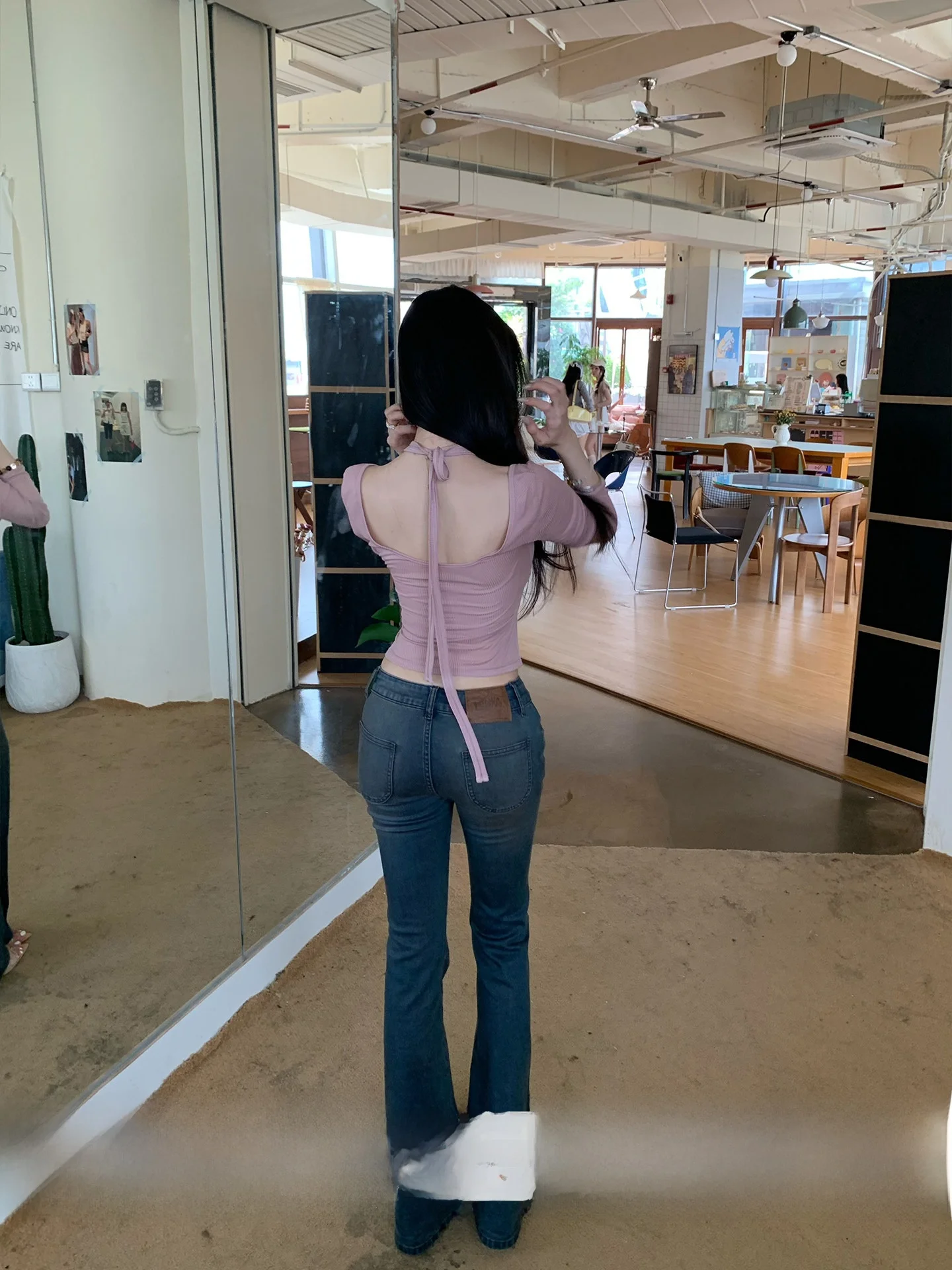 Low Waist Slim Fit Denim Jeans Women's Fashion Retro Flared Long Pants Autumn Season Casual Wear Yishengpi Brand Hot Girl
Low Waist Slim Fit Denim Jeans Women's Fashion Retro Flared Long Pants Autumn Season Casual Wear Yishengpi Brand Hot Girl