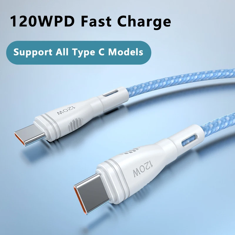 6A120W Type-C to Type C Cable PD Fast Charging Quick Charge Colorful Nylon USB Wire Cord for Xiaomi Redmi Huawei Samsung OnePlus
6A120W Type-C to Type C Cable PD Fast Charging Quick Charge Colorful Nylon USB Wire Cord for Xiaomi Redmi Huawei Samsung OnePlus