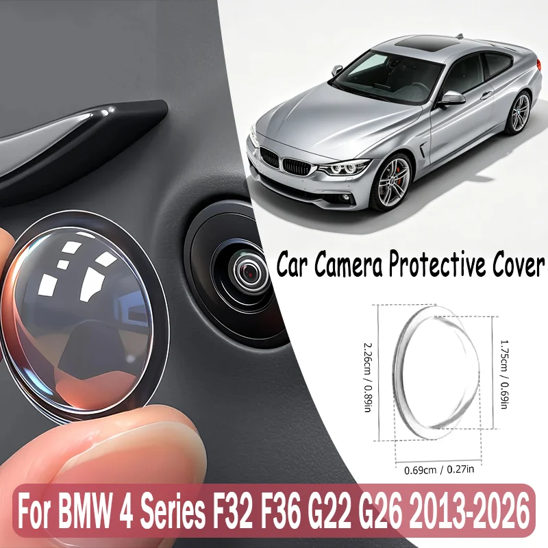 For BMW 4 Series F32 F36 G22 G26 2013-2026 2Pcs 360 Reverse Camera Lens Protector, Anti-Scratch PC Clear Sticker, Waterproof
For BMW 4 Series F32 F36 G22 G26 2013-2026 2Pcs 360 Reverse Camera Lens Protector, Anti-Scratch PC Clear Sticker, Waterproof