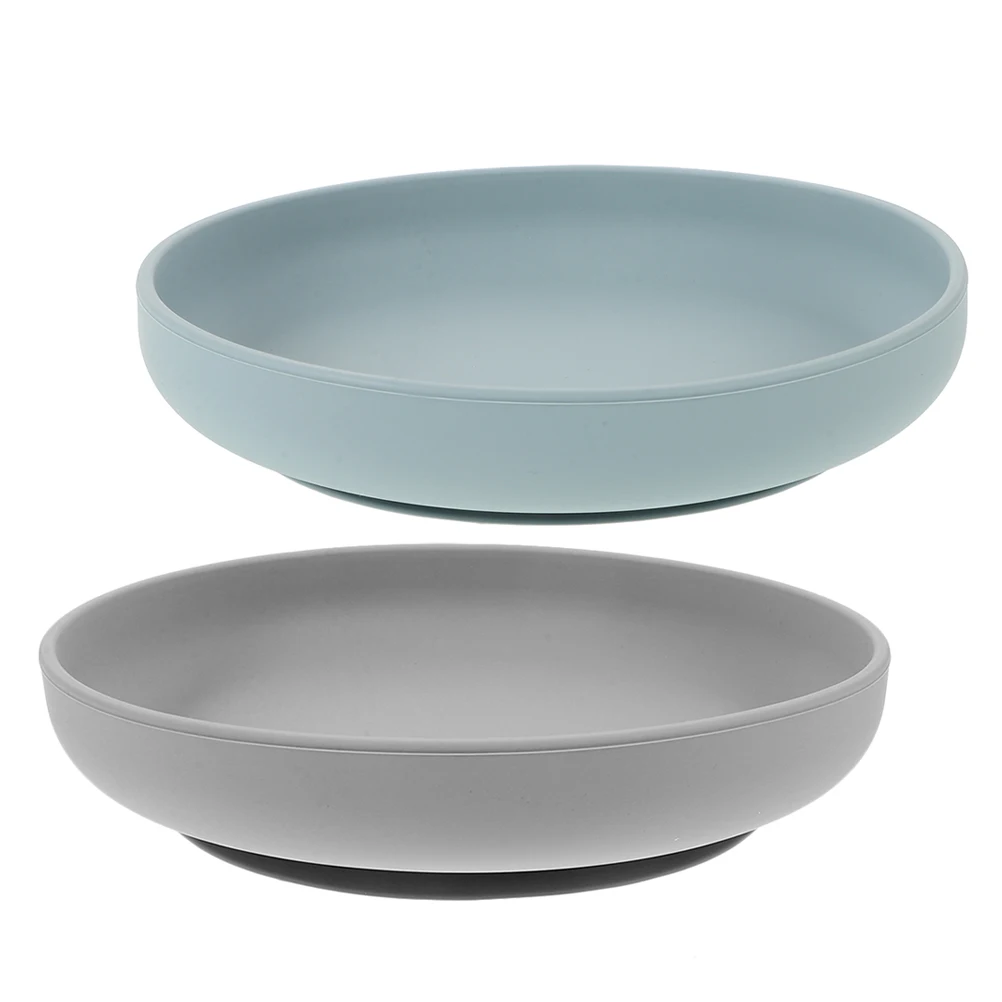 2pcs Spill-proof Dinner Plates Non-slip Sucker Base Silica Gel Platter Elderly Tableware Material Anti-spill Design
2pcs Spill-proof Dinner Plates Non-slip Sucker Base Silica Gel Platter Elderly Tableware Material Anti-spill Design