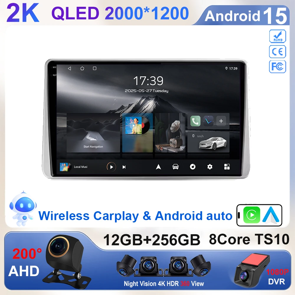Android 15 car gps For Nissan Sentra 5 B15 1999 - 2006 GPS Multimedia Player Navi Head Unit Stereo Wireless Carplay Auto Video
Android 15 car gps For Nissan Sentra 5 B15 1999 - 2006 GPS Multimedia Player Navi Head Unit Stereo Wireless Carplay Auto Video