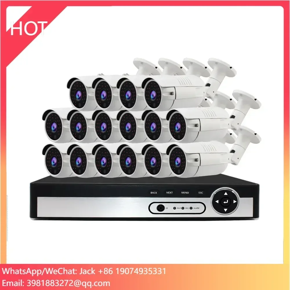 China Factory 30M IR Distance 16 Channels H.265+ Nvr Kit Camera System Outdoor 16ch Poe Surveillance Cameras System 5MP
China Factory 30M IR Distance 16 Channels H.265+ Nvr Kit Camera System Outdoor 16ch Poe Surveillance Cameras System 5MP
