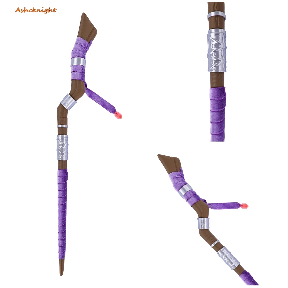 Anime Sousou of Frieren Cosplay Fern Purple Staff Ornament Accessories Halloween Roleplay Toy Plastic Props Party Disguise Suit
Anime Sousou of Frieren Cosplay Fern Purple Staff Ornament Accessories Halloween Roleplay Toy Plastic Props Party Disguise Suit
