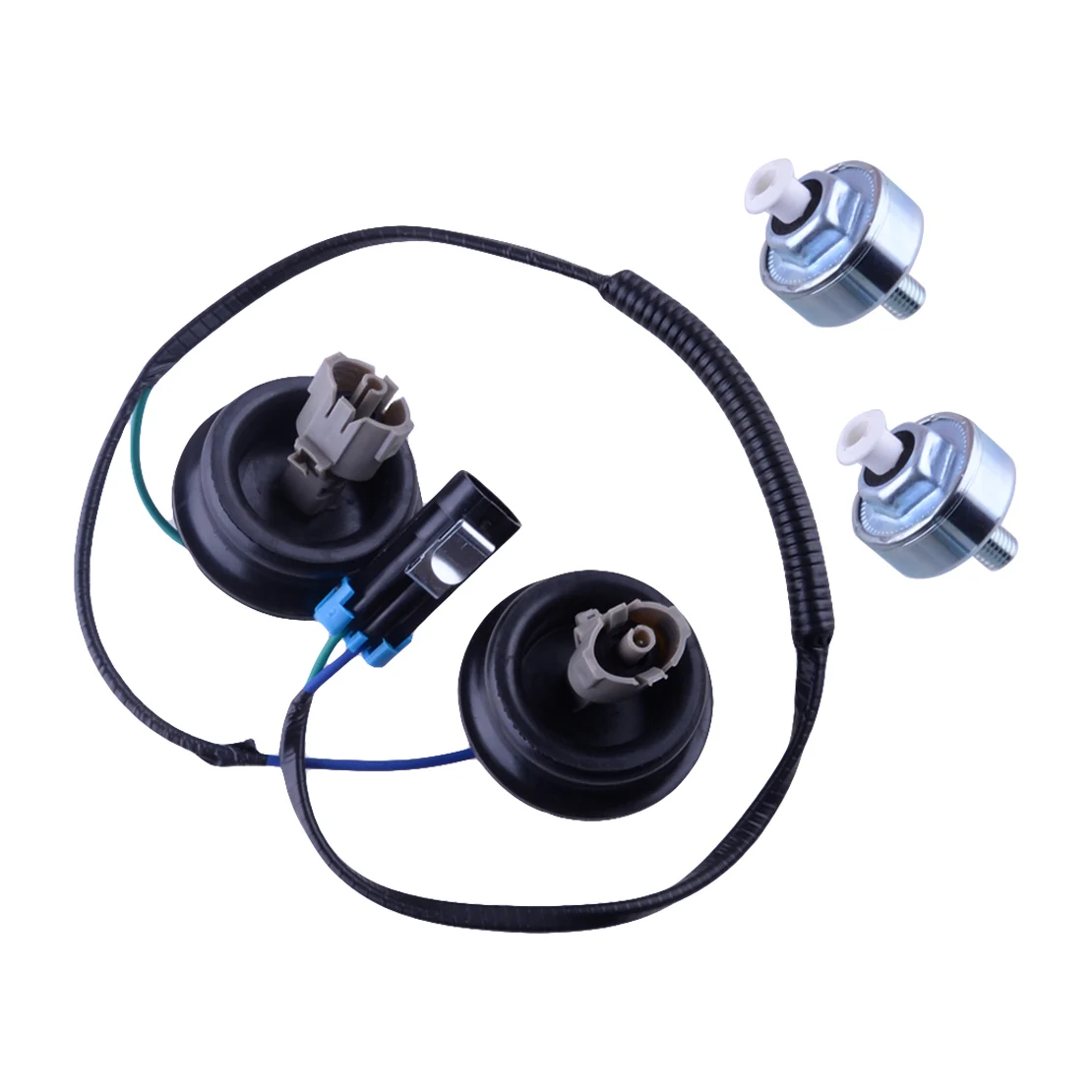 8104566030 2Pcs Knock Sensor with Harness Kit 10456603 Fit for Chevrolet Express Silverado GMC Sierra Yukon Buick Isuzu Pontiac
8104566030 2Pcs Knock Sensor with Harness Kit 10456603 Fit for Chevrolet Express Silverado GMC Sierra Yukon Buick Isuzu Pontiac