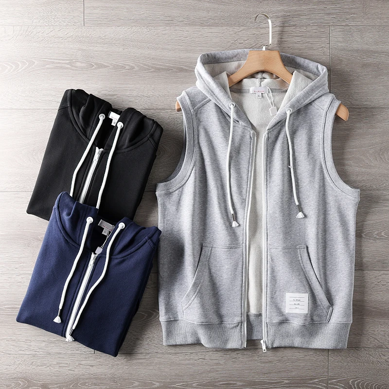 Японский повседневный хлопковый жилет-свитшот для мужчин: комфортный, дышащий, модный городской весенний верхний слой одежды
Японский повседневный хлопковый жилет-свитшот для мужчин: комфортный, дышащий, модный городской весенний верхний слой одежды