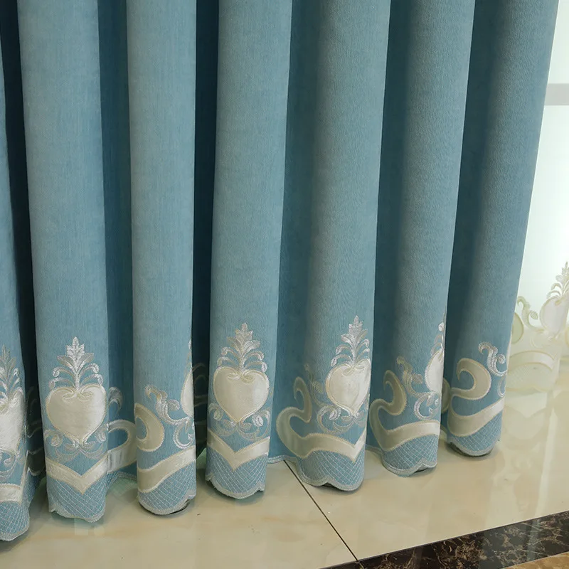 European Curtain Living Room High-end Luxury Blackout Curtain Cloth Light Simple Modern Bedroom Balcony Embroidered Curtains
European Curtain Living Room High-end Luxury Blackout Curtain Cloth Light Simple Modern Bedroom Balcony Embroidered Curtains
